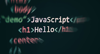 Imagem de híbrido de código javascript e código python